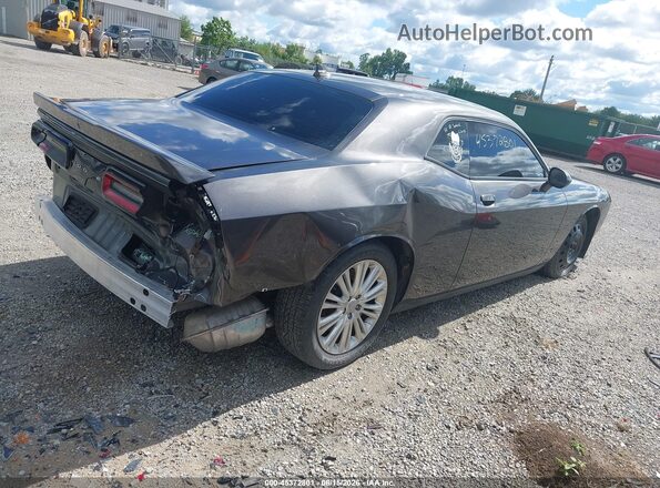 2C3CDZJG3MH563566 2021 DODGE CHALLENGER Серый Задняя правая четверть