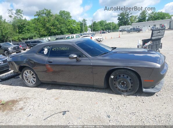 2C3CDZJG3MH563566 2021 DODGE CHALLENGER Серый Панорамный вид салона 360°