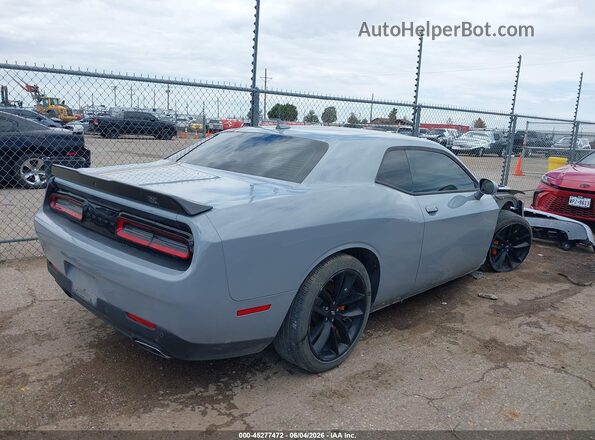 2C3CDZJG3NH215090 2022 DODGE CHALLENGER Gray Rear right