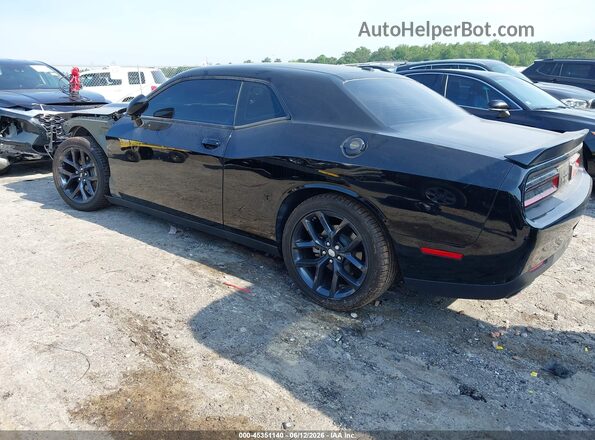 2C3CDZJG3PH662540 2023 DODGE CHALLENGER Черный Задняя левая четверть