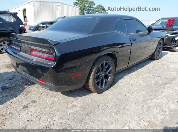 2C3CDZJG3PH662540 2023 DODGE CHALLENGER Черный Задняя правая четверть