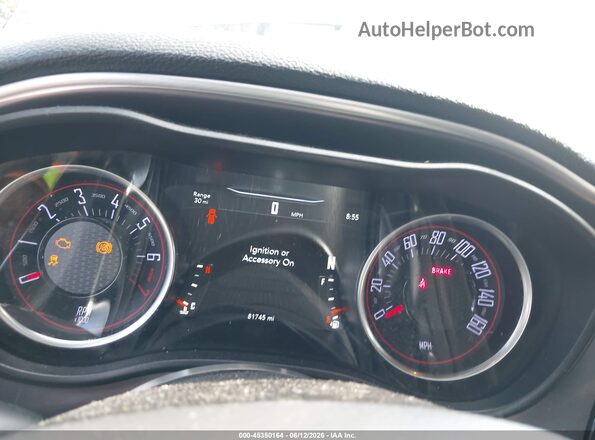 2C3CDZJG4KH744267 2019 DODGE CHALLENGER Серый Вид задних сидений