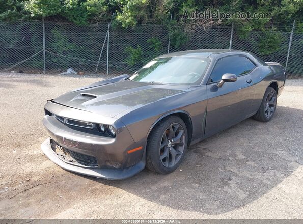 2C3CDZJG4KH744267 2019 DODGE CHALLENGER Серый Передняя левая четверть