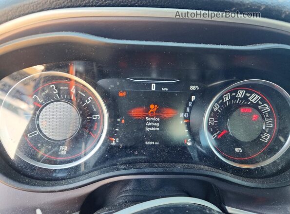 2C3CDZJG4MH521441 2021 DODGE CHALLENGER Blue Vista del cuadro de instrumentos