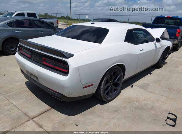 2C3CDZJG4MH564323 2021 DODGE CHALLENGER Белый Задняя правая четверть