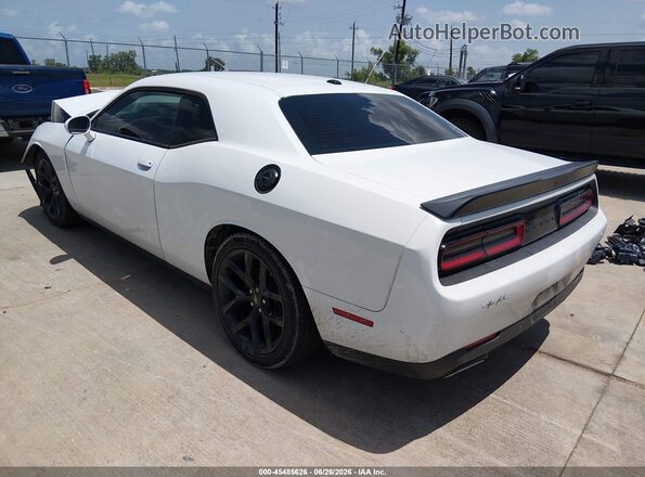 2C3CDZJG4MH564323 2021 DODGE CHALLENGER Белый Задняя левая четверть
