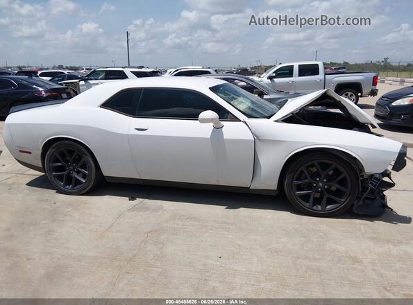 2C3CDZJG4MH564323 2021 DODGE CHALLENGER Белый Вид задней части салона