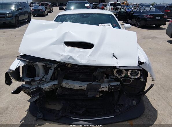 2C3CDZJG4MH564323 2021 DODGE CHALLENGER Белый Вид щитка приборов