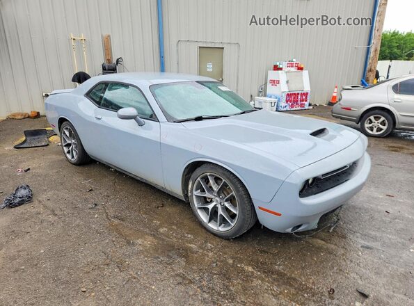 2C3CDZJG5NH174798 2022 DODGE CHALLENGER Gray Przód prawy