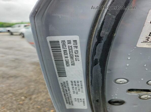 2C3CDZJG5NH174798 2022 DODGE CHALLENGER Gray Widok komory silnika