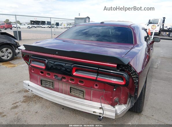 2C3CDZJG5PH621312 2023 DODGE CHALLENGER Maroon წინა ხედი