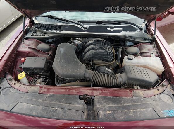 2C3CDZJG5PH621312 2023 DODGE CHALLENGER Maroon უკანა ხედი