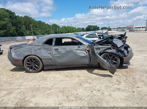 2C3CDZJG5PH629507 2023 DODGE CHALLENGER Gray Widok wnętrza z tyłu