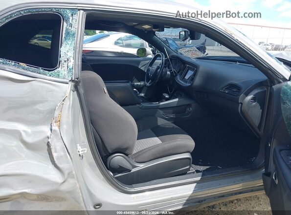 2C3CDZJG5PH629507 2023 DODGE CHALLENGER Gray Widok wnętrza z przodu