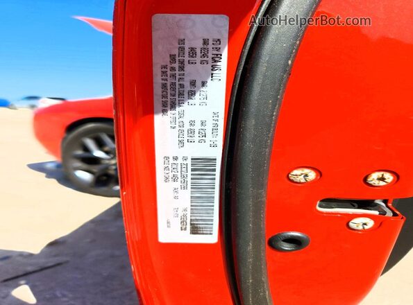 2C3CDZJG6KH587289 2019 DODGE CHALLENGER Оранжевый 