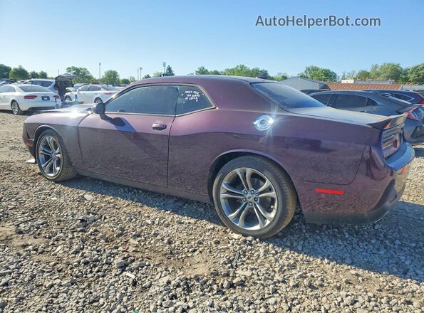 2C3CDZJG6LH211192 2020 DODGE CHALLENGER Purple უკანა მარცხენა
