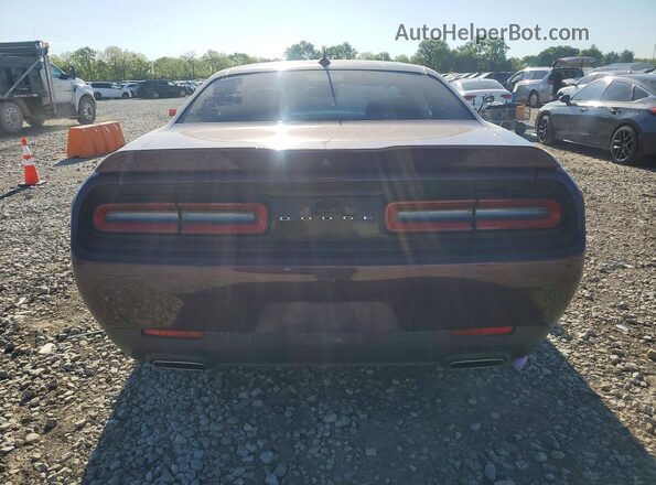 2C3CDZJG6LH211192 2020 DODGE CHALLENGER Purple უკანა ხედი