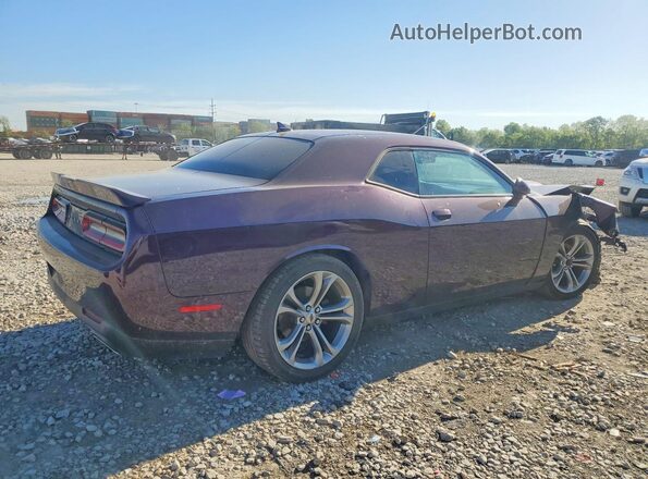 2C3CDZJG6LH211192 2020 DODGE CHALLENGER Purple უკანა მარჯვენა