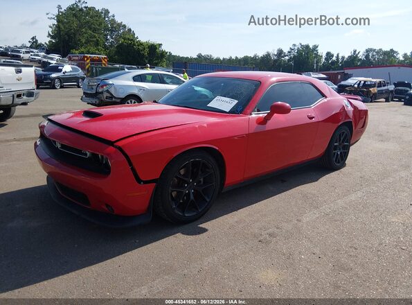 2C3CDZJG6NH171280 2022 DODGE CHALLENGER Red Vista tres cuartos delantera izquierda