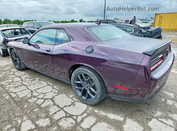2C3CDZJG8MH567354 2021 DODGE CHALLENGER Purple Հետևի ձախ