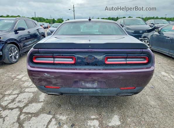 2C3CDZJG8MH567354 2021 DODGE CHALLENGER Purple Հետևի տեսք