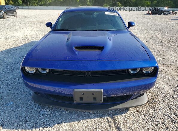 2C3CDZJG9MH664840 2021 DODGE CHALLENGER Blue Vista frontal