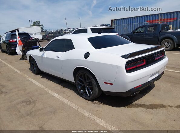 2C3CDZJG9MH665096 2021 DODGE CHALLENGER Белый Задняя левая четверть