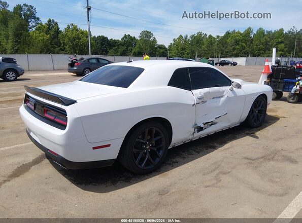 2C3CDZJG9MH665096 2021 DODGE CHALLENGER Белый Задняя правая четверть