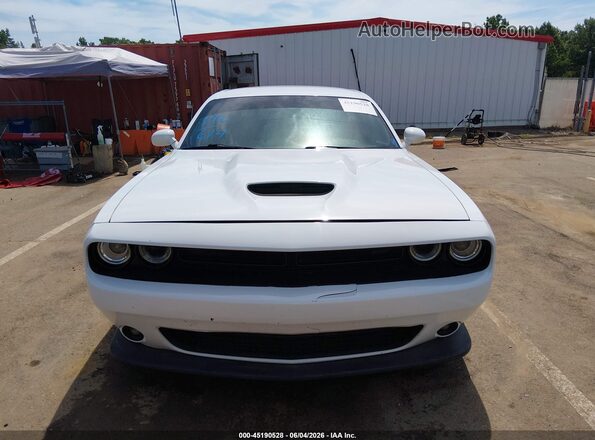 2C3CDZJG9MH665096 2021 DODGE CHALLENGER Белый Вид задней части салона