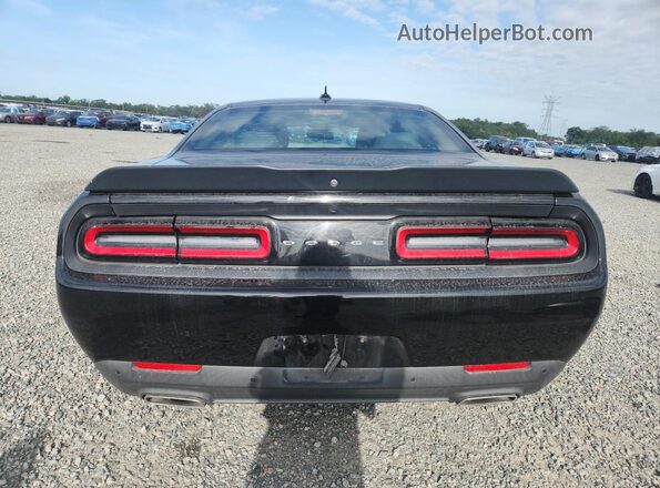 2C3CDZJGXKH548656 2019 DODGE CHALLENGER Black უკანა ხედი