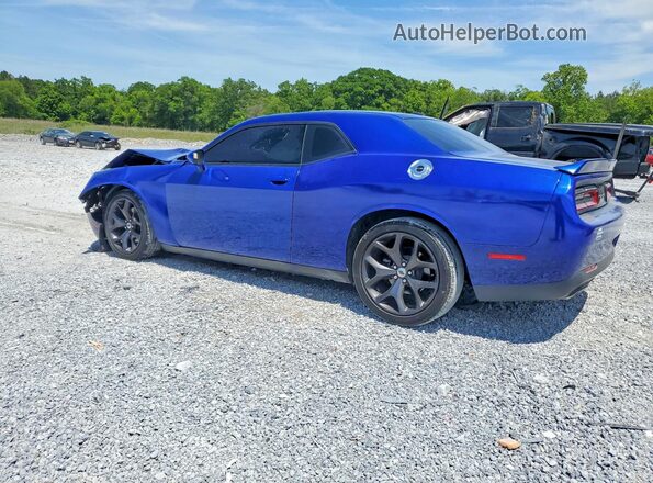 2C3CDZJGXKH591202 2019 DODGE CHALLENGER Blue Tył lewy