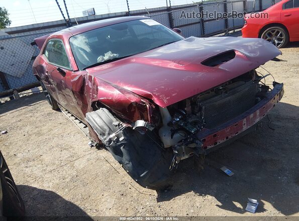 2C3CDZJGXLH173921 2020 DODGE CHALLENGER Red Vista frontal