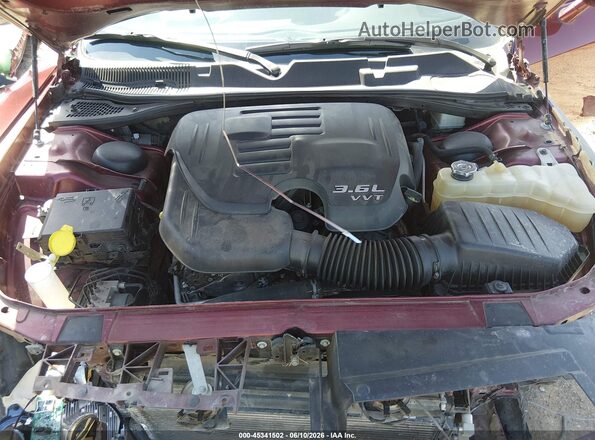 2C3CDZJGXLH173921 2020 DODGE CHALLENGER Red Vista trasera