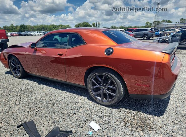 2C3CDZJGXMH555836 2021 DODGE CHALLENGER Orange Rear left