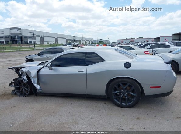 2C3CDZJGXMH651711 2021 DODGE CHALLENGER Silver Vista interior de 360 grados