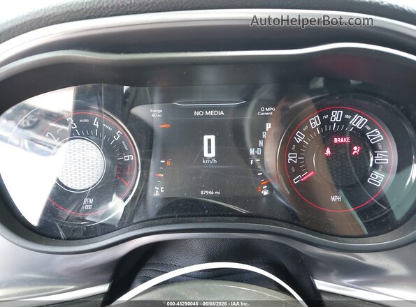 2C3CDZJGXMH651711 2021 DODGE CHALLENGER Silver Vista de los asientos traseros