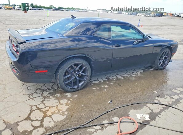 2C3CDZJGXMH665351 2021 DODGE CHALLENGER Black Tył prawy