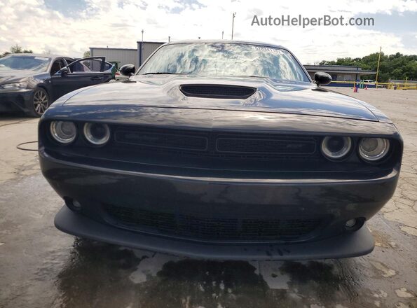 2C3CDZJGXMH665351 2021 DODGE CHALLENGER Black Widok z przodu