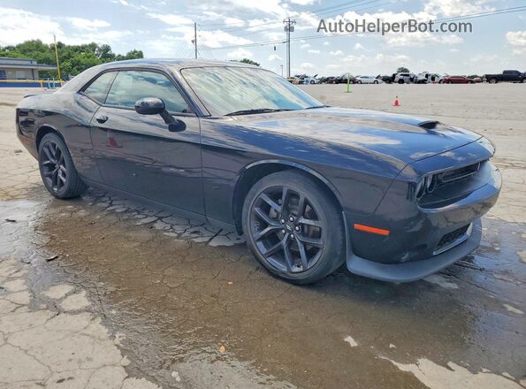 2C3CDZJGXMH665351 2021 DODGE CHALLENGER Black Przód prawy