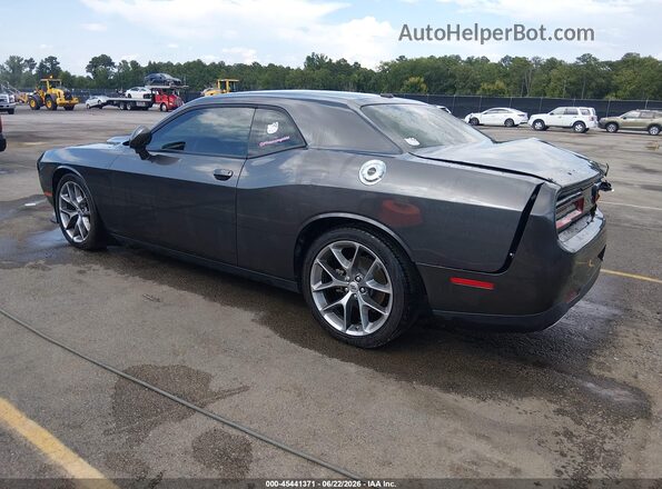 2C3CDZJGXNH257773 2022 DODGE CHALLENGER Серый Задняя левая четверть