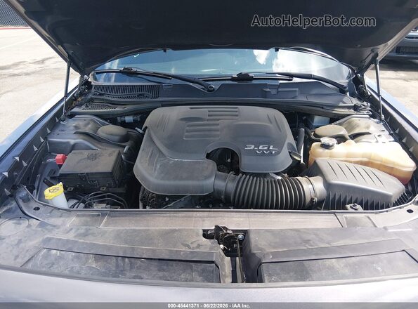 2C3CDZJGXNH257773 2022 DODGE CHALLENGER Серый Вид сзади