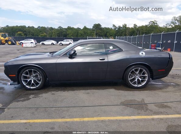 2C3CDZJGXNH257773 2022 DODGE CHALLENGER Серый Панорамный вид салона 360°