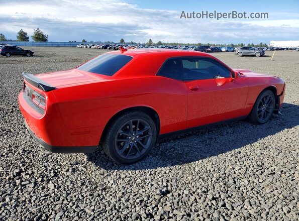2C3CDZKG1NH212414 2022 DODGE CHALLENGER Red უკანა მარჯვენა