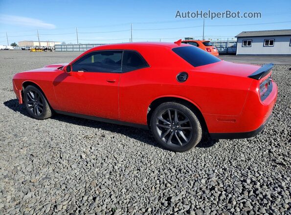 2C3CDZKG1NH212414 2022 DODGE CHALLENGER Red უკანა მარცხენა