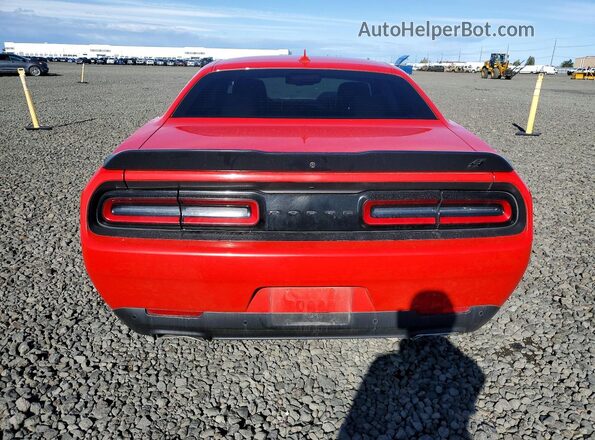 2C3CDZKG1NH212414 2022 DODGE CHALLENGER Red უკანა ხედი
