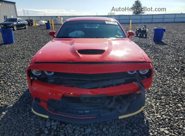 2C3CDZKG1NH212414 2022 DODGE CHALLENGER Red წინა ხედი