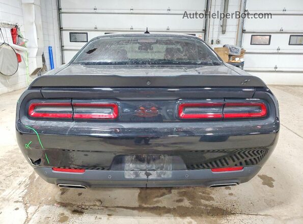 2C3CDZKG3PH559276 2023 DODGE CHALLENGER Black Rear view