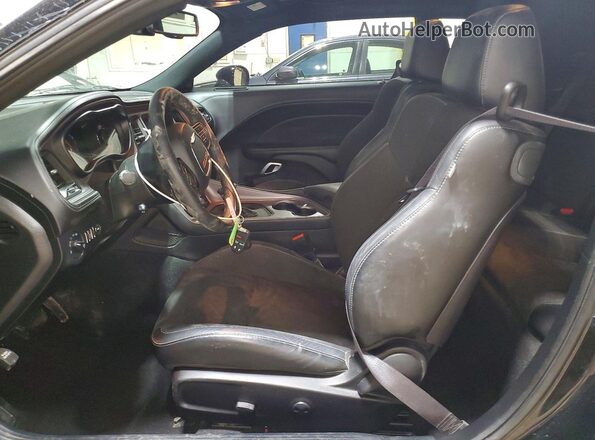2C3CDZKG3PH559276 2023 DODGE CHALLENGER Black Front interior view