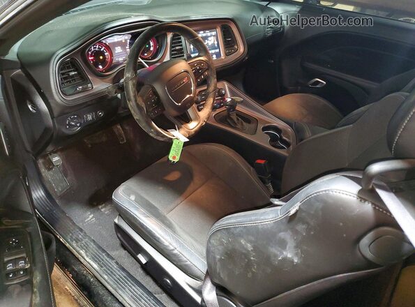 2C3CDZKG3PH559276 2023 DODGE CHALLENGER Black Dashboard view