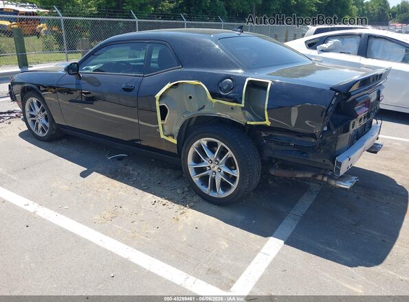 2C3CDZKG4NH243009 2022 DODGE CHALLENGER Black უკანა მარცხენა